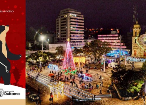 Duitama brilla esta navidad como la tierra del oso andino